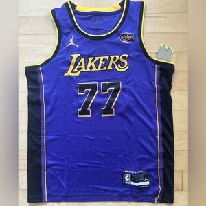 New Luka Doncic Los Angeles Lakers #77 Jersey - city edition- size large